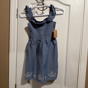 SFERRA Yellow Floral Kids Dress